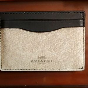 Coach card case